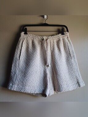 HARAGO cotton Shorts In Cream Color M